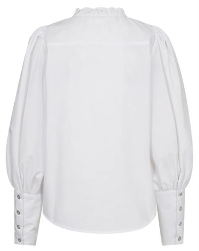 Co CC Crisp Pintuck Lace Skjorte - Co'Couture